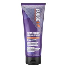 Geltoną atspalvį neutralizuojanti priemonė Fudge Clean Blonde Damage Rewind Violet-Toning, 200 ml kaina ir informacija | Balzamai, kondicionieriai | pigu.lt