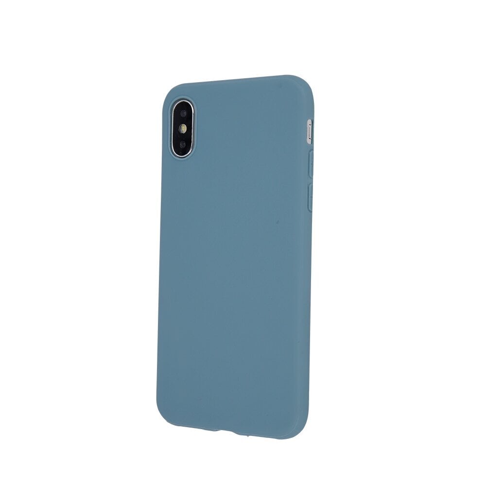 Fusion soft matte case silikoninis dėklas skirtas Samsung A105 Galaxy A10, mėlyna kaina ir informacija | Telefono dėklai | pigu.lt