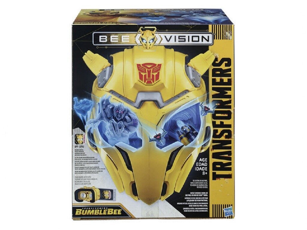 Transformerio kaukė - virtualios realybės akiniai Bee Vision Bumblebee kaina ir informacija | Žaislai berniukams | pigu.lt