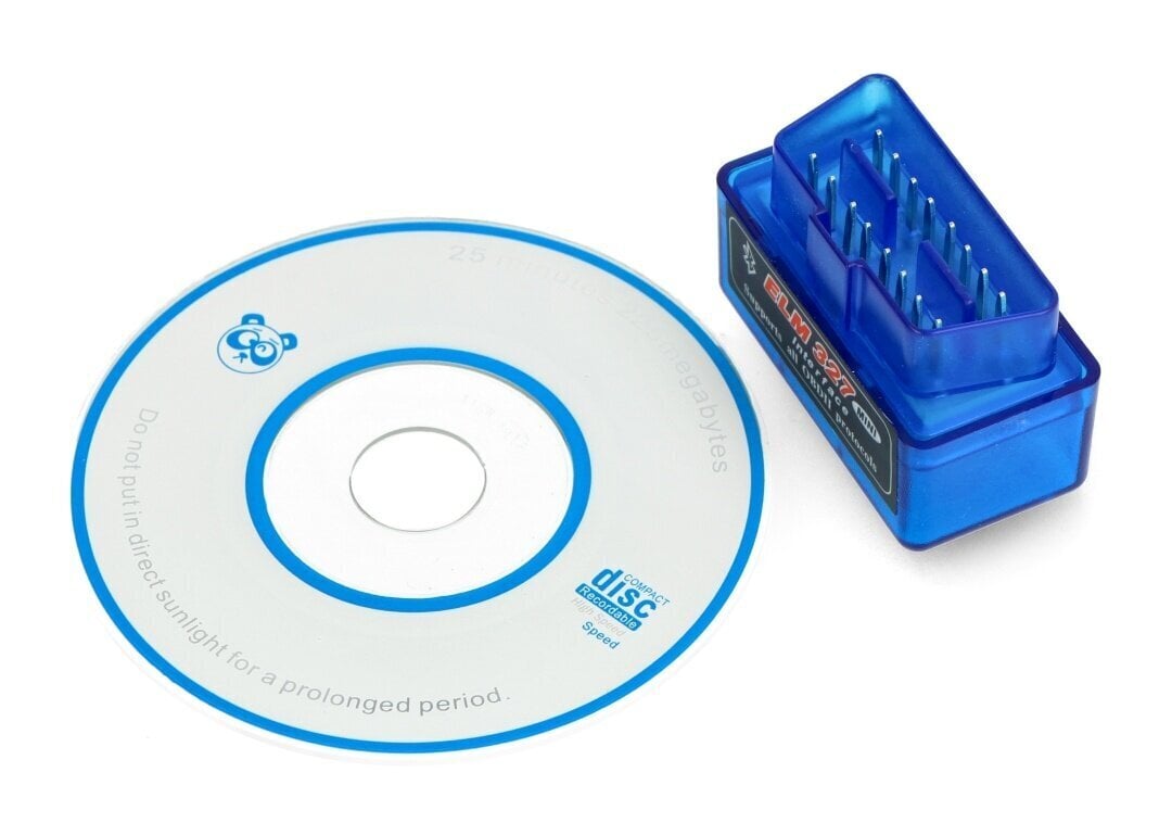ELM327 Mini - OBD2 Bluetooth diagnostikos sąsaja kaina ir informacija | Atviro kodo elektronika | pigu.lt