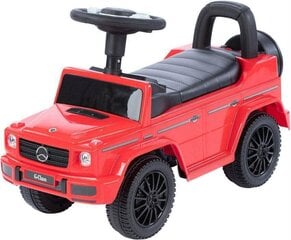 Paspiriamas automobilis - Mercedes G350D, raudonas kaina ir informacija | Žaislai kūdikiams | pigu.lt