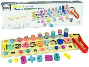 деревянная учебная доска 3 в 1 цена и информация | Игрушки для малышей | pigu.lt