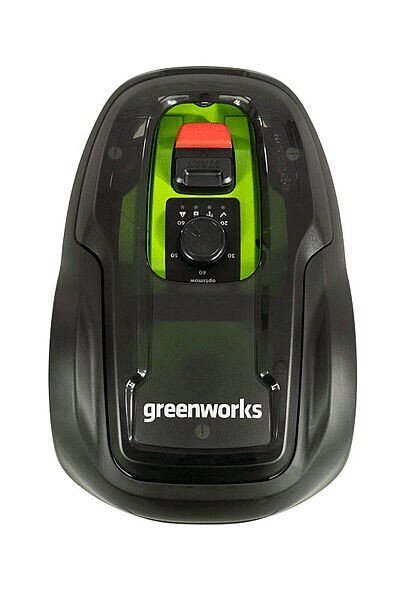 Žoliapjovė robotas Greenworks Optimow 5 Bluetooth 550 m2 2513307 kaina ir informacija | Žoliapjovės, vejos robotai | pigu.lt