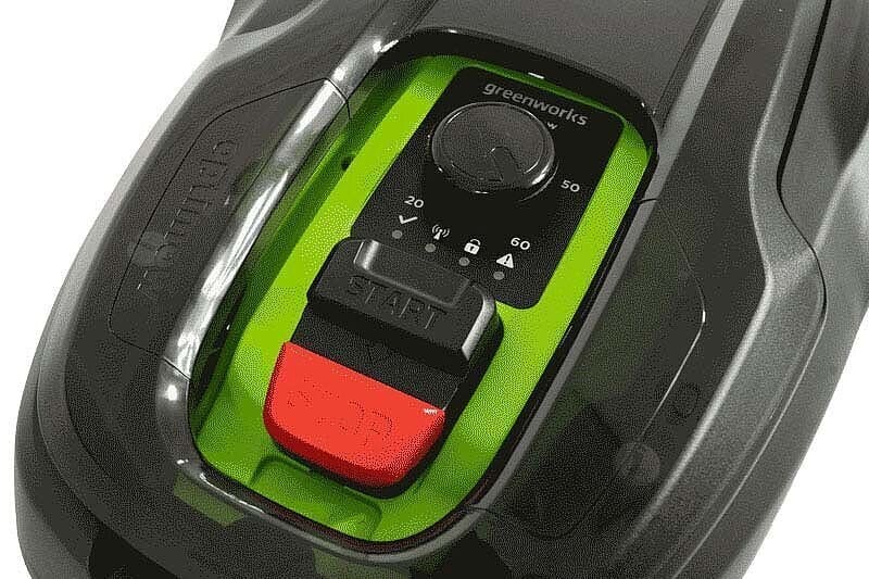 Žoliapjovė robotas Greenworks Optimow 5 Bluetooth 550 m2 2513307 kaina ir informacija | Žoliapjovės, vejos robotai | pigu.lt