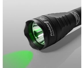 Факел Armytek Predator XP-E2, зеленый свет цена и информация | Фонарики, прожекторы | pigu.lt