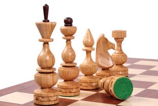 Šachmatų lenta su Karlo figūrėlėmis kaina ir informacija | Stalo žaidimai, galvosūkiai | pigu.lt
