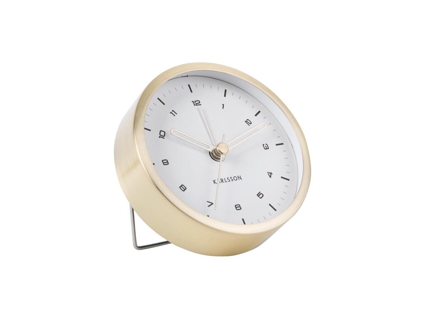 Žadintuvas - Armando, aukso sp., 9 cm kaina ir informacija | Laikrodžiai | pigu.lt