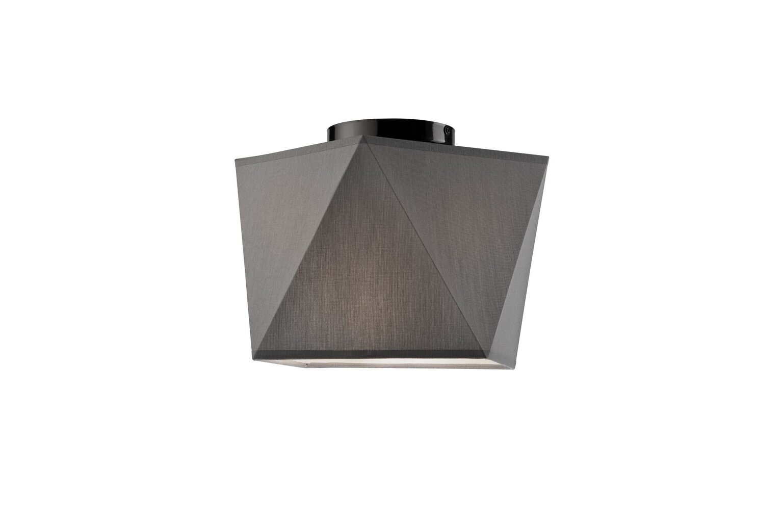 Modernus pakabinamas šviestuvas Carla su rombo formos gaubtu, pilkas kaina ir informacija | Lubiniai šviestuvai | pigu.lt