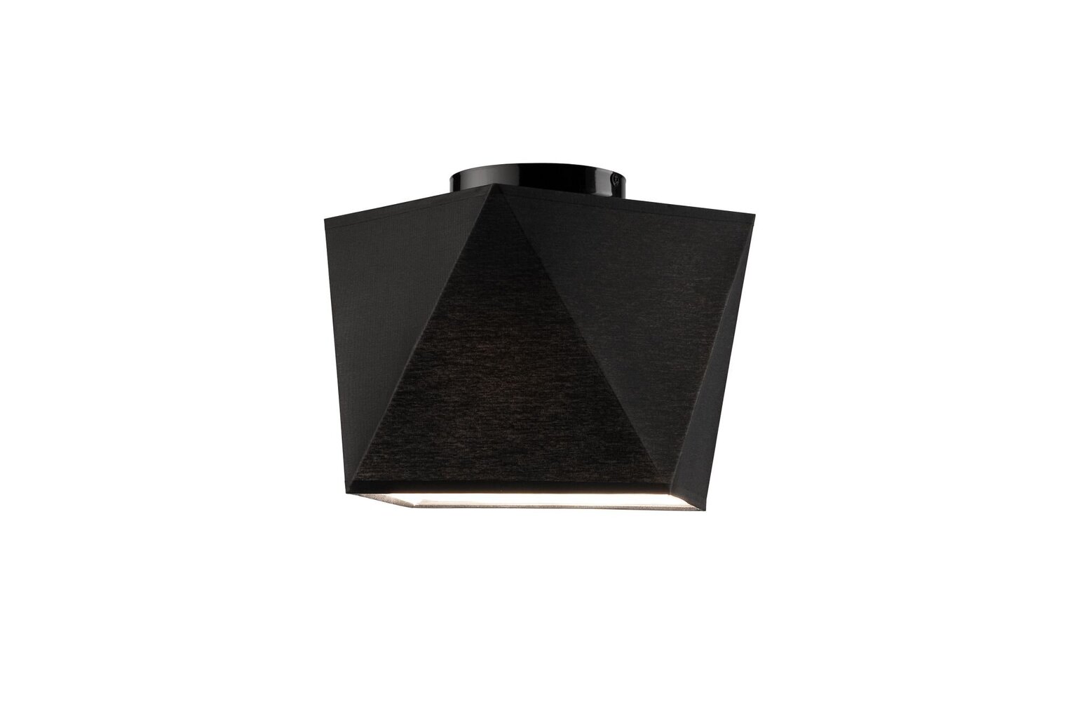 Modernus pakabinamas šviestuvas Carla su rombo formos gaubtu, juodas kaina ir informacija | Lubiniai šviestuvai | pigu.lt