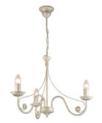 Klasikinio stiliaus pakabinamas šviestuvas Donato, balta цена и информация | Подвесной светильник | pigu.lt
