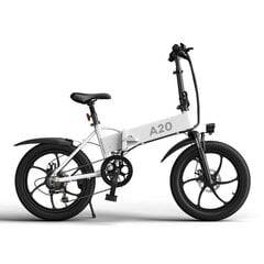 Electric bicycle HIMO A20+, White A20PLUSW цена и информация | Электровелосипеды | pigu.lt