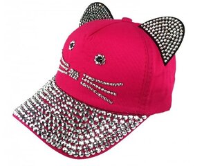 Kepurė su snapeliu mergaitėms 34189 03 kaina ir informacija | Kepurės, pirštinės, šalikai mergaitėms | pigu.lt