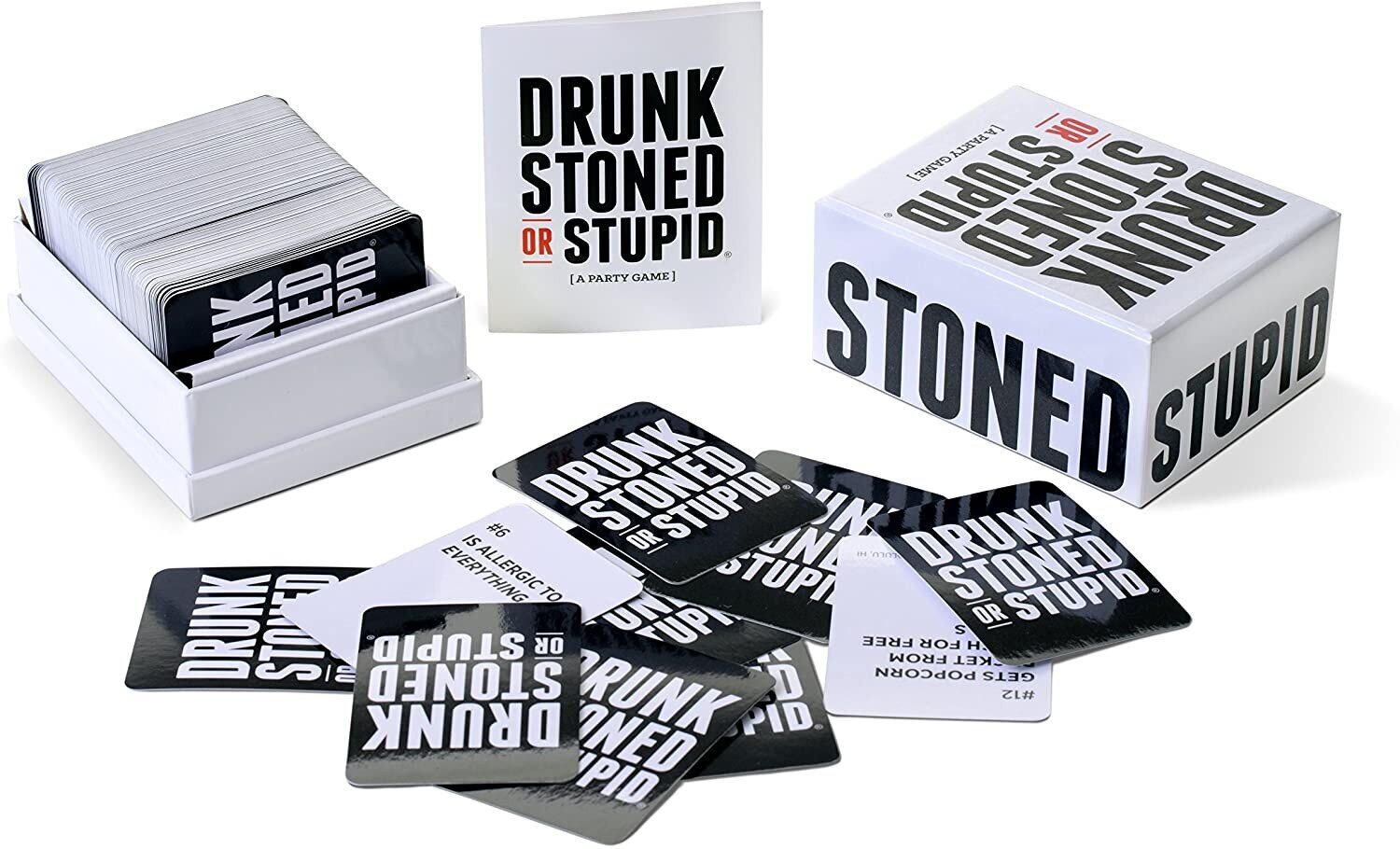 Stalo žaidimas Drunk Stoned or Stupid: A Party Game, EN kaina ir informacija | Stalo žaidimai, galvosūkiai | pigu.lt