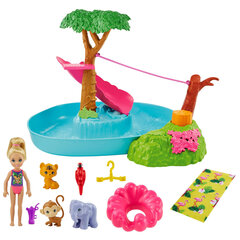 Кукла с аксессуарами Mattel Barbie and Chelsea The Lost Birthday Doll & Splashtastic Pool Surprise Playset цена и информация | Игрушки для девочек | pigu.lt