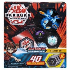 Spin Master - Bakugan Battle Plane Battle Brawlers Aquos Pyravian Blue / from Assort цена и информация | Игрушки для мальчиков | pigu.lt