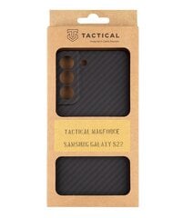 Tactical MagForce Aramid Cover for Samsung Galaxy S22 juodas kaina ir informacija | Telefono dėklai | pigu.lt