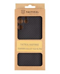 Tactical MagForce Aramid Cover skirtas Samsung Galaxy S22 Ultra Black kaina ir informacija | Telefono dėklai | pigu.lt