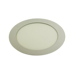 LED apvalios downlight 18W DW 4000-4500k - kaina ir informacija | Įmontuojami šviestuvai, LED panelės | pigu.lt