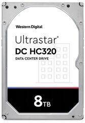 Жесткий диск Western Digital Ultrastar DC HC320 3.5" 8000 ГБ SAS цена и информация | Внутренние жёсткие диски (HDD, SSD, Hybrid) | pigu.lt