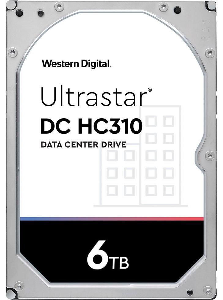 Western Digital Ultrastar DC HC310 цена и информация | Vidiniai kietieji diskai (HDD, SSD, Hybrid) | pigu.lt