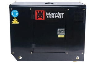 Warrior 12,5 kVa dyzelinis generatorius 3 fazinis kaina ir informacija | Elektros generatoriai | pigu.lt