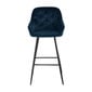 Baro kėdė BRITA, tamsiai mėlyna kaina ir informacija | Virtuvės ir valgomojo kėdės | pigu.lt