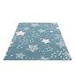 Mėlynos spalvos kilimas Žvaigždžių lietus / 160x230 cm цена и информация | Kilimai | pigu.lt