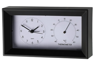 4Living Stalinis kvarcinis laikrodis su termometru kaina ir informacija | Laikrodžiai | pigu.lt