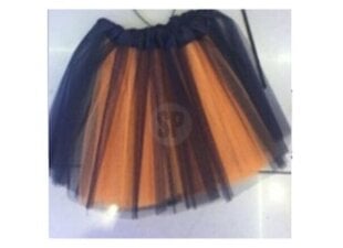 Карнавальная юбка на Хэллоуин, чёрная/оранжевая цена и информация | Карнавальные костюмы | pigu.lt