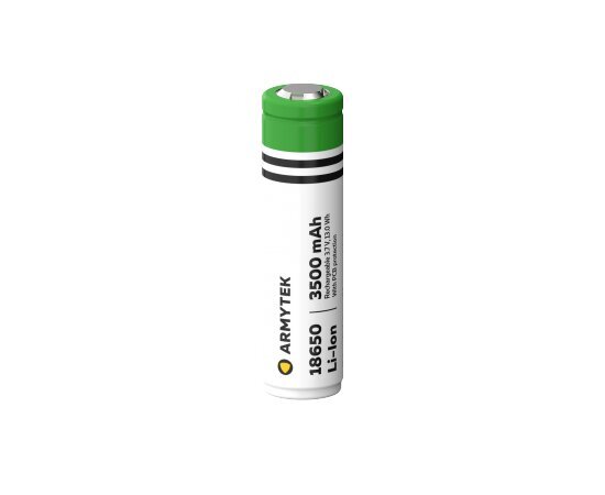 Baterija Armytek 18650 Li-lon 3500 mAh kaina ir informacija | Elementai | pigu.lt