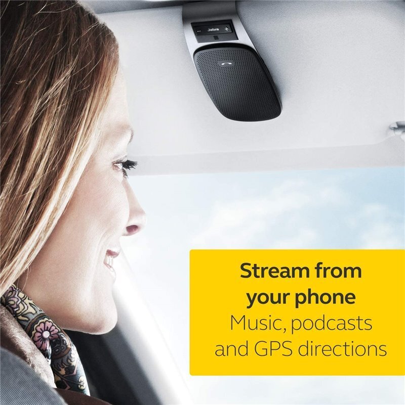 Jabra Drive Bluetooth Car Speakerphone Black kaina ir informacija | Laisvų rankų įranga | pigu.lt