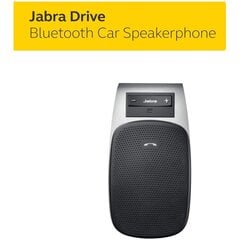 Jabra Drive Bluetooth Car Speakerphone, черный цена и информация | Беспроводная гарнитура | pigu.lt