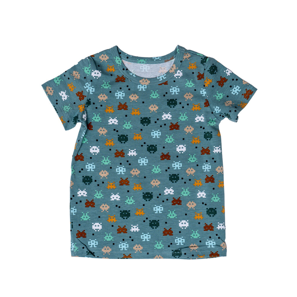 Vaikiški marškinėliai su kompiuteriniais simboliais Safal Kids, odai saugus audinys, sertifikuotas "eco-tex", gaminamas Estijoje. kaina ir informacija | Marškinėliai berniukams | pigu.lt