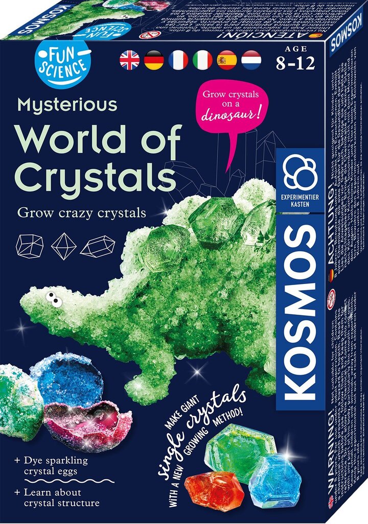 Smagus mokslas World Of Crystals цена и информация | Lavinamieji žaislai | pigu.lt