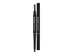 Antakių pieštukas Makeup Revolutions Power Brow Eyebrow, Granite, 0.3 g цена и информация | Карандаши, краска для бровей | pigu.lt