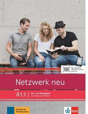 Netzwerk Neu In Teilbanden: Kurs- Und Ubungsbuch A1.1 Mit Audios Und Videos kaina ir informacija | Užsienio kalbos mokomoji medžiaga | pigu.lt