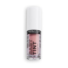 Lūpų dažai Makeup Revolution Relove Baby Tint, Rose, 1,4 ml цена и информация | Помады, бальзамы, блеск для губ | pigu.lt