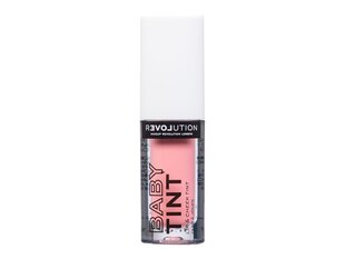 Lūpų blizgis Makeup Revolution Relove Baby Tint Baby Lip & Cheek Tin, 1,4 ml kaina ir informacija | Lūpų dažai, blizgiai, balzamai, vazelinai | pigu.lt