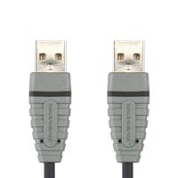 Bandridge BCL4802, USB-A/USB-A, 2 m kaina ir informacija | Kabeliai ir laidai | pigu.lt