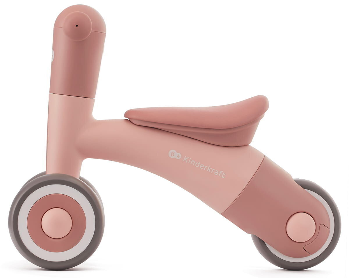 Balansinis dviratukas Kinderkraft Minibi, Candy Pink kaina ir informacija | Balansiniai dviratukai | pigu.lt
