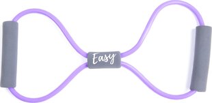 Эспандер Easy Fitness - Фиолетовый цена и информация | Фитнес-резинки, гимнастические кольца | pigu.lt