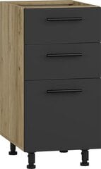 Шкаф Halmar Vento D3S-40/82, серый цена и информация | Кухонные шкафчики | pigu.lt