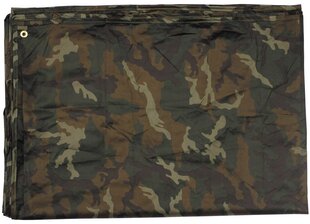 Брезент MFH Tarp, Woodland, 200x300 см цена и информация | Другой туристический инвентарь | pigu.lt