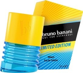 Tualetinis vanduo vyrams Bruno Banani Summer Man Limited Edition EDT, 30 ml kaina ir informacija | Kvepalai vyrams | pigu.lt