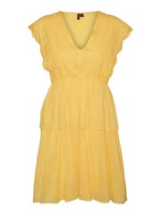Moteriška suknelė Vero Moda 10261214*02, geltona 5715214036466 kaina ir informacija | Suknelės | pigu.lt