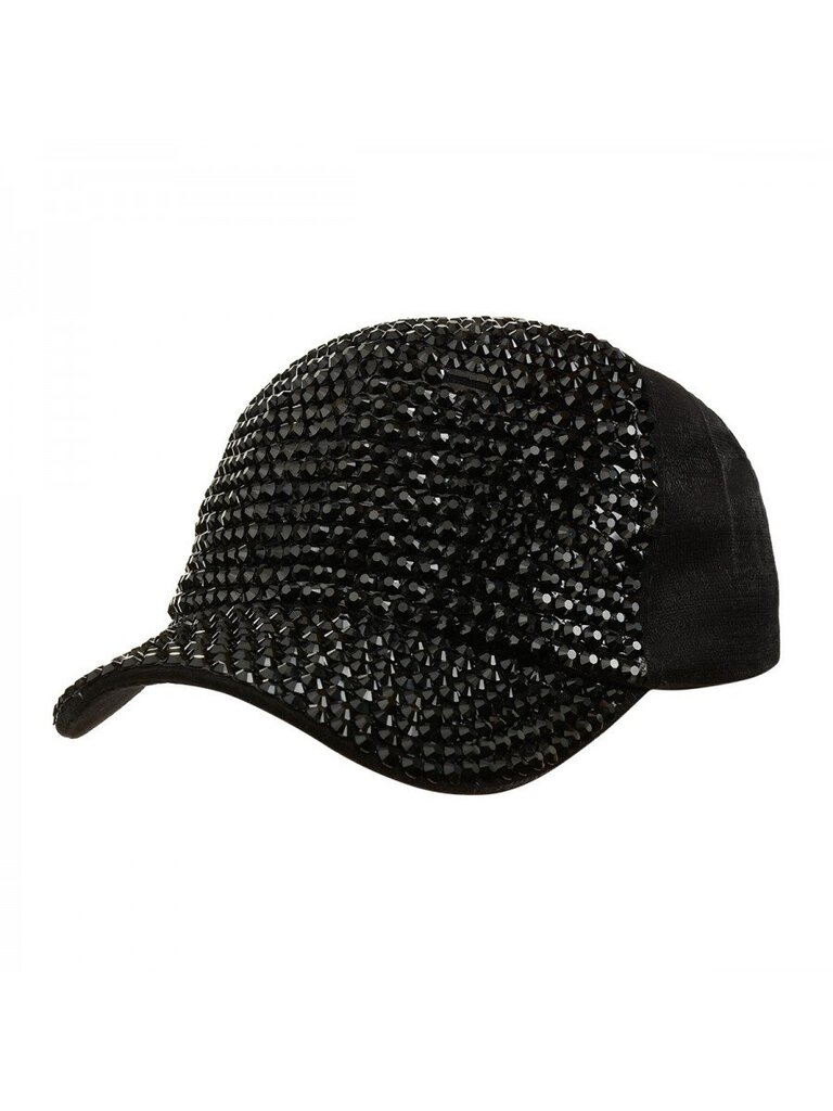 Kepurė su snapeliu mergaitėms 341191 01, juoda цена и информация | Kepurės, pirštinės, šalikai mergaitėms | pigu.lt