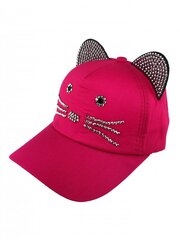 Kepurė su snapeliu mergaitėms 34178 03 kaina ir informacija | Kepurės, pirštinės, šalikai mergaitėms | pigu.lt