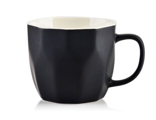 Puodelis Sally Geo 380 ml, juodas kaina ir informacija | Taurės, puodeliai, ąsočiai | pigu.lt