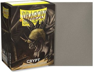 Žaidimo kortų dėklas Dragon Shield Standard Matte Dual Sleeves Crypt Neonen, 100 vnt kaina ir informacija | Stalo žaidimai, galvosūkiai | pigu.lt