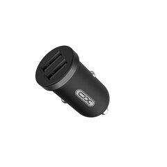 XO car charger CC18 2x USB 2,1A black цена и информация | Зарядные устройства для телефонов | pigu.lt